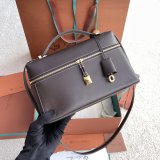 Perfect Loro Piana Extra Bag L27 patent leather