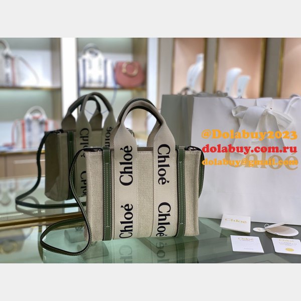 Best Quality Replica Chloe 1:1 Tote Woody dolabuy Bag  26CM