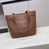 Luxury Best Celine 116853 Medium Cabas Anais Cuir Triomphe