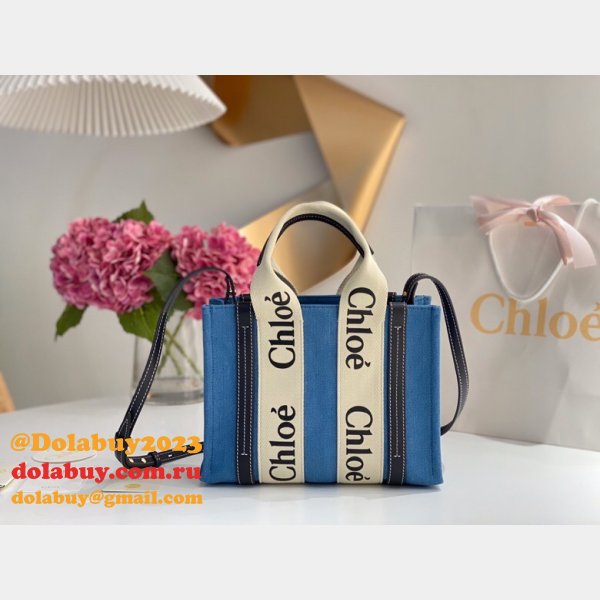 Best Quality Replica Chloe 1:1 Tote Woody dolabuy Bag  26CM