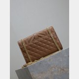 Top Quality Yves Saint Laurent Caviar Leather Envelope Bag