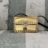 Cheap Fake Valentino Garavani Rockstud Calf Small Bag